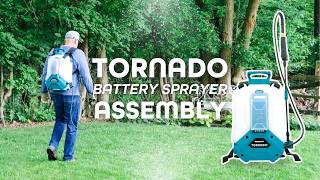 How To Assemble the SprayMate Tornado Battery Powered Sprayer [upl. by Hart]