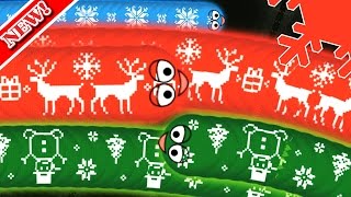 Wormateio New Update Cutest Merry Christmas Worms TodayWormateio Epic Gameplay [upl. by Etnovahs]