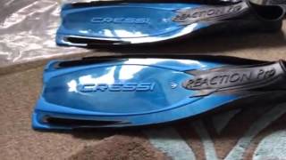 Cressi Reaction Pro Fins  Overview [upl. by Leahciam889]