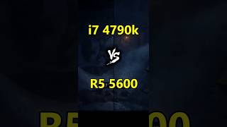 i7 4790k vs Ryzen 5 5600 OC Test in Games [upl. by Lrig]