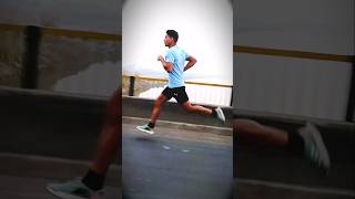 Running workout 🌞 running army running shortsviral [upl. by Naujuj]