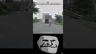 Moment before disaster💀 shorts trollface popular memes [upl. by Enilav]