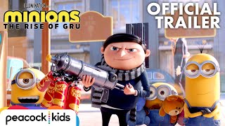 MINIONS THE RISE OF GRU  Official Trailer [upl. by Atteuqram117]