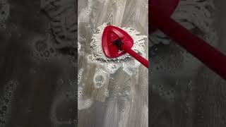 FLOOR SCRUB scrubbing cleantok floorcleaning scrub asmr fyp [upl. by Leirraj]