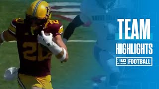 Defensive Highlights  Minnesota vs Rhode Island  Minnesota Football  09072024 [upl. by Solhcin]