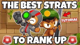 The 🚨EASIEST🚨 Strats to RANK UP QUICK with Bloons TD Battles 2 [upl. by Aner880]