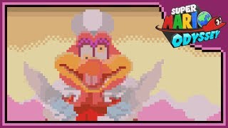 Cookatiel Battle 8BIT  Super Mario Odyssey [upl. by Yentterb865]