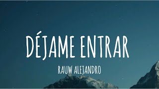 Rauw Alejandro  DEJAME ENTRAR LetraLyrics [upl. by Bethezel646]