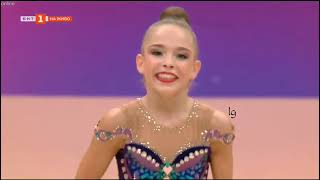 Stiliana Nikolova Final Routines World Championships Valencia 2023 [upl. by Windy]