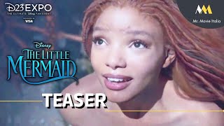 LA SIRENETTA 2023 Teaser Trailer ITA del Film LiveAction con Halle Bailey  AL CINEMA [upl. by Catarina236]