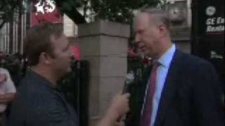 Alex Jones confronts David Gergen [upl. by Anillehs]