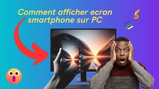 Comment afficher écran smartphone sur pc Windows 10  2024 [upl. by Zina265]