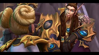 Back to the Future Cutscene  Nozdormu  Chromie and Eternus  World of Warcraft Dragonflight [upl. by Chappell]