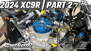 2024 POLARIS XCR 9R BUILD PART 2  INDY SPECIALTIES 9R LONG ROD BILLET CRANK ENGINE GETS DROPPED IN [upl. by Lateehs229]