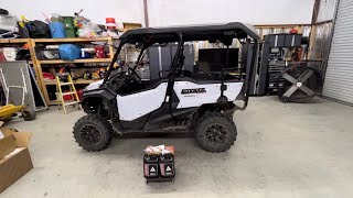 Honda Pioneer 10005 Oil Change [upl. by Brigid]