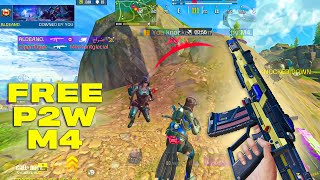 THIS EPIC M4 IS PAY 2 WIN   SOLO VS SQUAD  COD MOBILE [upl. by Swinton]