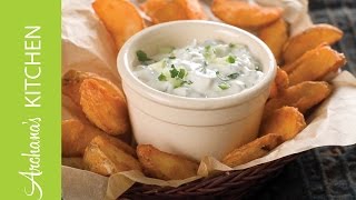 Tzatziki Recipe Greek Yogurt Dip by Archanas Kitchen [upl. by Amaty]