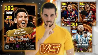 MSN Messi  Is He Worth it The FULL TEST Comparison vs BEST Messis in eFootball™ [upl. by Missy151]