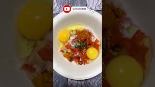 5 Minutes Recipe for Breakfast  Egg Omelette Recipe by Salt Chili chef food easyfood omelette [upl. by Aketahs]