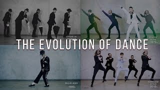 The Evolution of Dance  1950 to 2019  By Ricardo Walkers Crew [upl. by Alphonso]