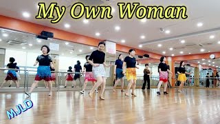 My Own Woman Line DanceHEA SOOK JANG KOR MJLD KOR  August 2024신나는 초급라인댄스나만의 여인 라인댄스 [upl. by Morse]