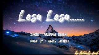 Lesa Lesa Song Lyrics in Lesa Lesa [upl. by Gage]