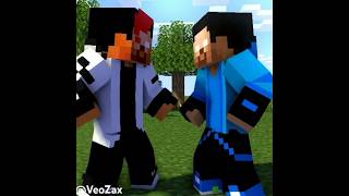 External Enemies meme Herobrine brothers squad shorts minecraft mineimator tiktok reels [upl. by Yenaiv]