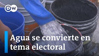 El escándalo del agua entra a la campaña presidencial en México [upl. by Peery]