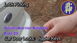 Lock Picking 20  Car Door Locks  Jiggler Keys [upl. by Mairam977]