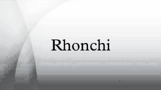 Rhonchi [upl. by Aztiram]