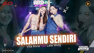 Salahmu Sendiri  Vita Alvia Ft Lala Widy Official Music Video [upl. by Ialda357]