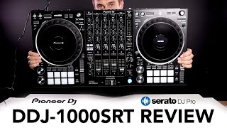 Pioneer DDJ1000SRT Review amp Demo  The best Serato DJ Pro controller [upl. by Reimer207]