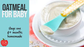 Oatmeal for Babies [upl. by Crista]