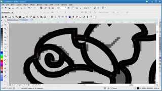 Digitizing in CorelDRAW [upl. by Piers429]