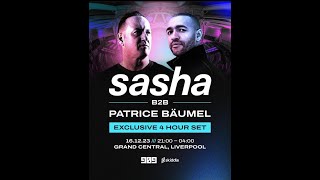 Sasha B2B Patrice Baumel at the Liverpool Grand Central Dome on 16122023 [upl. by Ahsilet452]