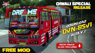 Download DVN  BS6 Beta V1  BUSSID  MS GARAGE [upl. by Gaulin]