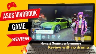 asus gaming laptop review InDepth Vivobook Game Review [upl. by Ardien]