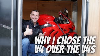 2023 Panigale V4 Why I chose the V4 over the V4S  Build Plans [upl. by Odnalra]