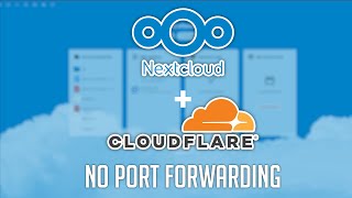 NextCloud Without Port Forwarding via Cloudflare Tunnels [upl. by Eibrab]