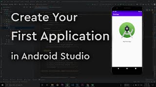 Creating First Application In Android Studio in 2024 [upl. by Ymij]