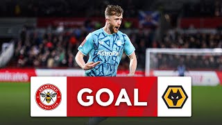 GOAL  Tommy Doyle 🚀  Brentford 11 Wolves  Third Round  Emirates FA Cup 202324 [upl. by Biernat506]