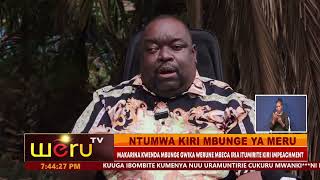 NTUMWA KIRI MBUNGE YA MERU [upl. by Iatnahs]