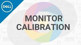 How to Calibrate your Monitor  Windows 10 Official Dell Tech Support [upl. by Eenej]