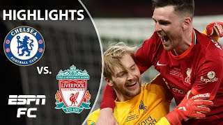 Chelsea vs Liverpool Highlights One for the ages at Wembley  Carabao Cup  ESPN FC [upl. by Anelaj]