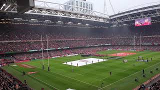 EPIC Welsh Anthem WALES 🏴󠁧󠁢󠁷󠁬󠁳󠁿 ENGLAND 🏴󠁧󠁢󠁥󠁮󠁧󠁿 2019 [upl. by Vange]