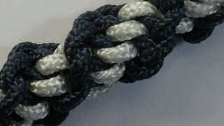 Paracord Schlüsselanhänger knoten  Paracord Flechten Anleitung in Deutsch auch als Blog [upl. by Einafats]