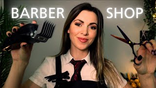 ASMR Barbershop  The ULTIMATE VIP Treatment Haircut Clippers amp Style 25HRS compilation [upl. by Ydissahc835]