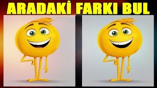 Emoji Arasındaki Farkı Bul  Resim Bulmacası  Aradaki Farklılıkları Sadece Dahiler Bulabiliyor [upl. by Petrine935]