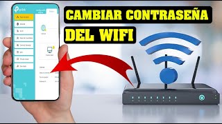 COMO CAMBIAR LA CONTRASEÑA DEL WIFI DESDE TU CELULAR 2024 [upl. by Elleraj]