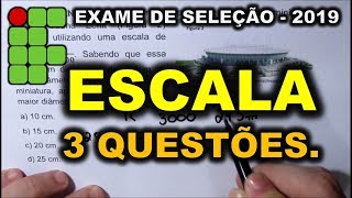 ESCALAS NUMÉRICAS  3 QUESTÕES DE EXAME DE SELEÇÃO IFRN IFRJ IFCE IFPE IFAL IFTO IFPI IFMA [upl. by Ataynek709]